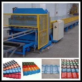 1100 Art Farbstahldach-Rolle, welche die Maschine/Fliese bilden Maschinen-hydraulischen Ausschnitt bildet