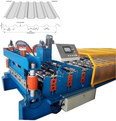 Metallbox Profil Dachplatte Rollenformmaschine PLC gesteuert