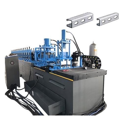 Erweiterte Strut-Kanal-Rollformmaschine mit 30m Produktionslinie