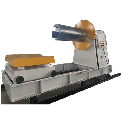 Bewegliche automatische hydraulische Tonne 10 Ton Available der Decoiler-Maschinen-5 Tonnen-70