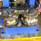 Hydraulikmotor-quadratische Rohr-Rolle, die der Maschinen-0,3 - 0,8 Millimeter Spulen-Blechdicke-bildet