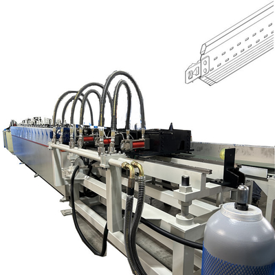 Galvanisierte Leichtstahl-Kiehl-Hängedecke T-Gitter-Rollformmaschine