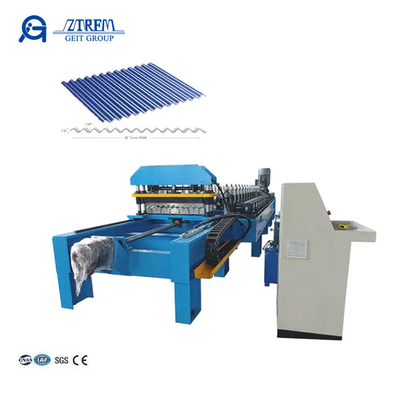 Hochgeschwindigkeitswalzige Metalldachblech-Rollformmaschine
