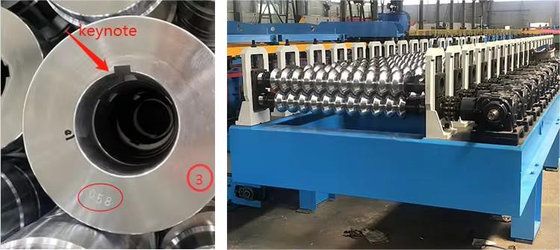 Hochgeschwindigkeitswalzige Metalldachblech-Rollformmaschine
