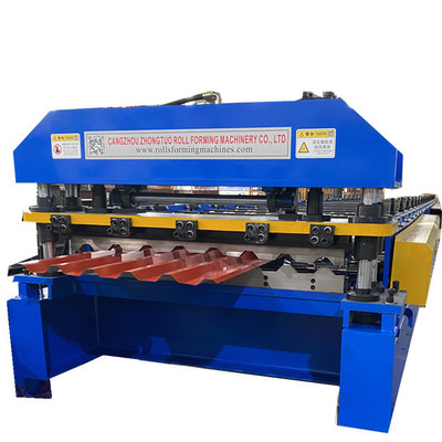 Exposed Fastener System Einfache Plattenbefestigung PBD Platten Rollenformmaschine