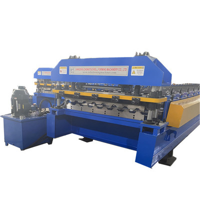 Exposed Fastener System Einfache Plattenbefestigung PBD Platten Rollenformmaschine
