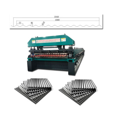 Sehr beliebt Gebäude Dächer und Seiten Metall PBC-Panels Dachplattenmaschine