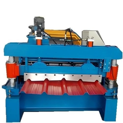 Metallbox Profil Dachplatte Rollenformmaschine PLC gesteuert