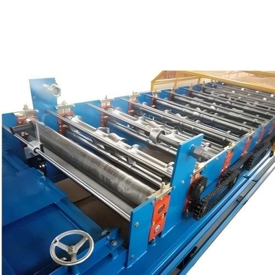 Metallbox Profil Dachplatte Rollenformmaschine PLC gesteuert