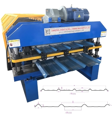 Industrielle Rollenformmaschine mit Doppeldeck für eine verbesserte Strukturunterstützung und Effizienz
