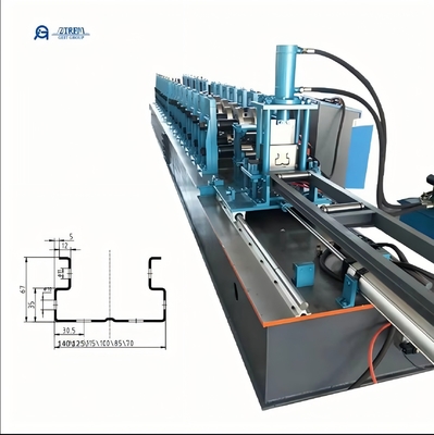 Schwerlast-Rückhalter-Behälter-Profil-Rückhalter-System Stahl-Rückhalter-Rollformmaschine