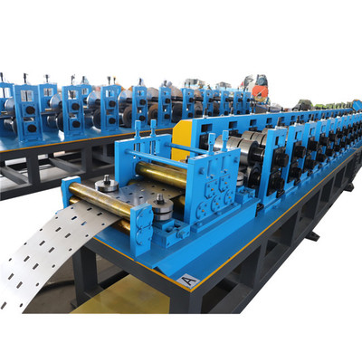Weiterentwickelte präzise Lagerung aufrecht Racks Regal Panel Roll Formmaschine für Industrie