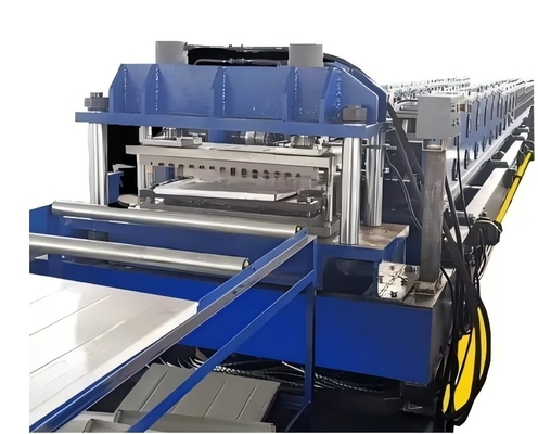 Vollautomatische Walzformmaschine für die Produktion von Palettenregalen mit hydraulischem Pressen
