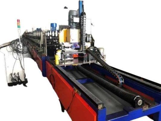 Precision Strut Channel Roll Forming Machine mit 70 mm Roller Shaft Durchmesser und anpassbare Schneidlänge