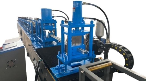 Precision Strut Channel Roll Forming Machine mit 70 mm Roller Shaft Durchmesser und anpassbare Schneidlänge
