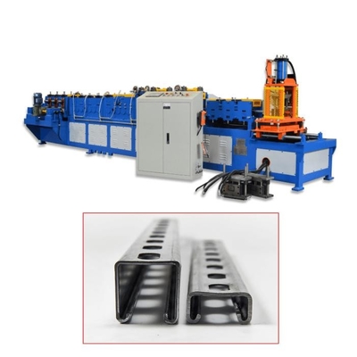 Maschine zur Formung von Rollen mit Stützkanal Antrieb durch Getriebe 2,5 mm Dicke