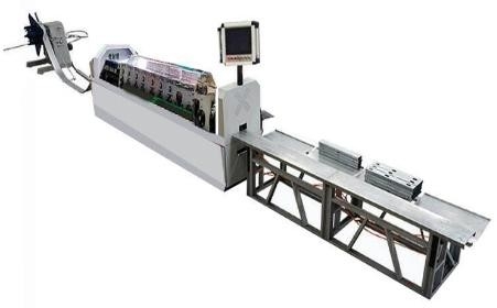 Villa Leichtmetall Stahl Haus Rollformmaschine Leichtmetallrahmenmaschine 15m/min