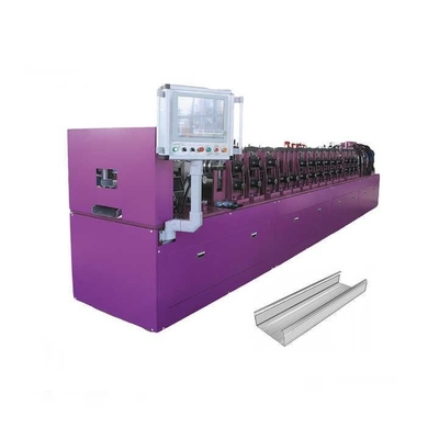 Maschine zur Herstellung von Leichtmetall-Stahl-Villa-Rahmen-Roll-Roll-Rollformmaschine für den Bau