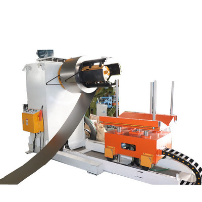 Dauerhafte Stahl-Uncoiler-Auto-Decoiler-Maschine mit hydraulischer Pumpstation für Metall-Schnittlinie