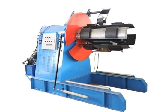 Dauerhafte Stahl-Uncoiler-Auto-Decoiler-Maschine mit hydraulischer Pumpstation für Metall-Schnittlinie