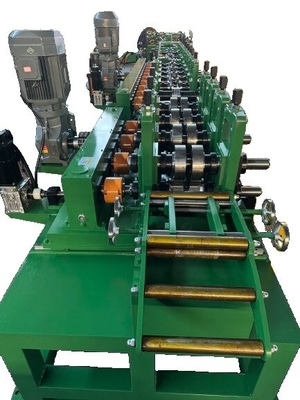 Leichtgewebe Trockenwand Metall Stütz und Spur Roll Formmaschine C-Form Stahlmaschine für die Decke
