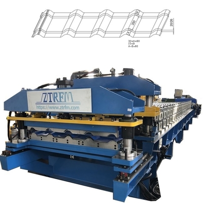 Maschine zur Herstellung von Metallfliesen mit hoher Geschwindigkeit