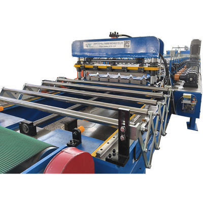 Hochgeschwindigkeits- und automatische Maschine zur Herstellung von Metalldachblechen