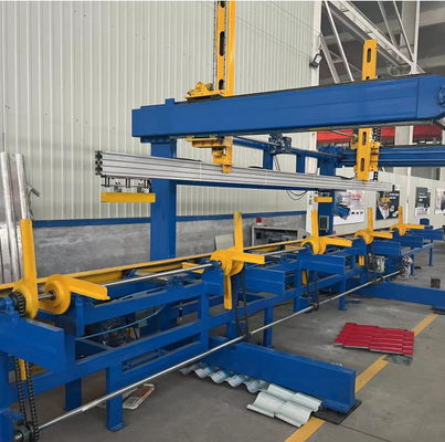 Stapler C Purline Z die Purlin-Rolle, die Maschine PLC bildet, steuern Mothod 12m